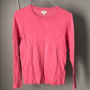 J. Crew Vibrant Pink Sweater
